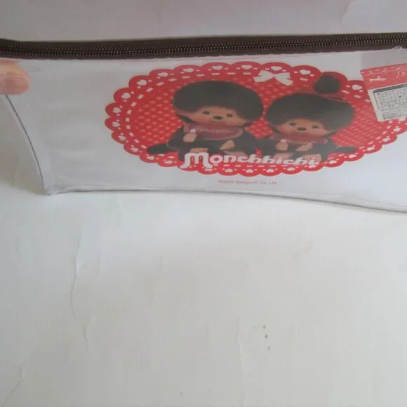 Monchhichi Sekiguchi Zipper Bag NEW - Picture 4 of 4